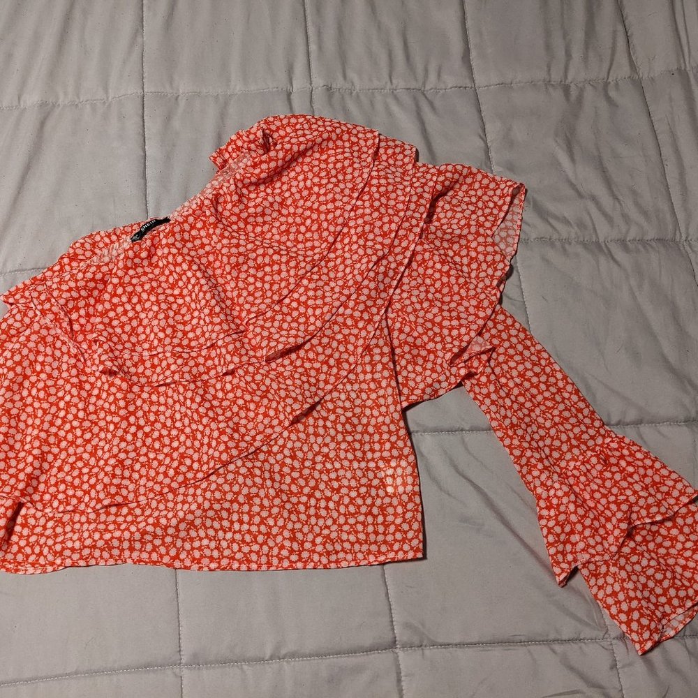 Floral Off The Shoulder Blouse